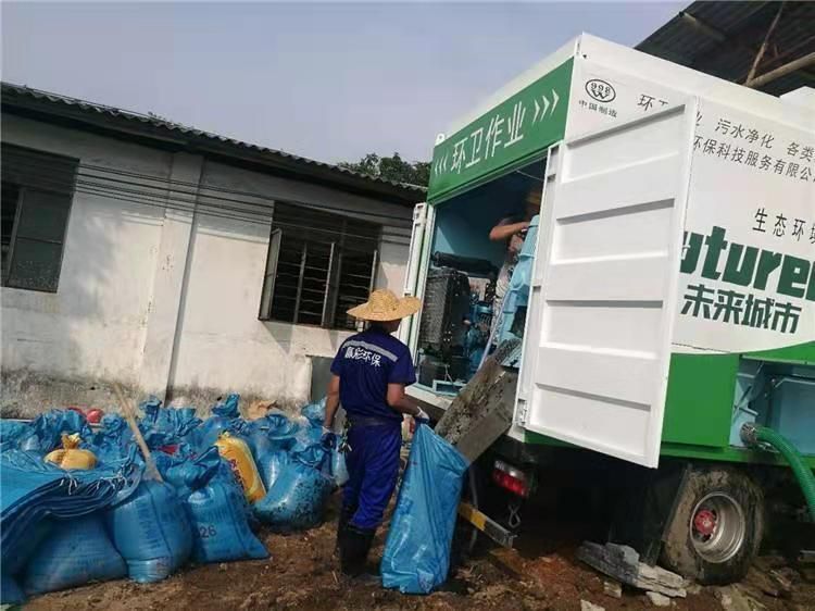 巢湖工业污泥压干处理